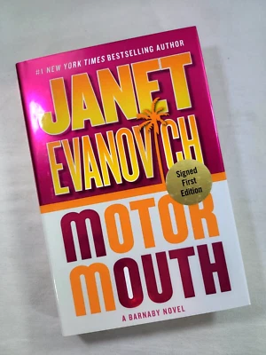 Motor Mouth by Janet Evanovich Signed 1st Edition Foto 1 de 4