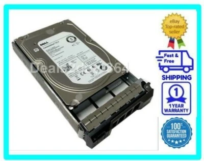 (LOT OF 10) 1P7DP 01P7DP DELL 2TB 7.2K RPM 6Gb/s 3.5" SAS SERVER HDD Hard Drive - Image 1 of 3