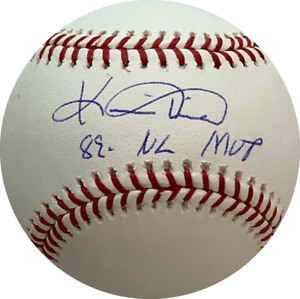 Kevin Mitchell Autographed Official Major League Baseball w/ MVP Inscription (JS