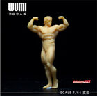 1/64 Muscle Strong Man B Scene Minitures Male Figures For Cars Vehicles Model