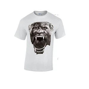 Lebron Erwachsene FunnTshirt Large weiß/kostenlose USA-Flagge & Versand/Siebdruck/lustig - Bild 1 von 2