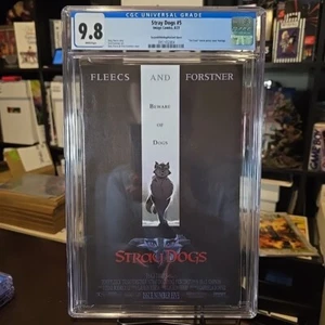 Stray Dogs #5 2nd Print 1:10 CGC 9.8 Fleecs & Forstner The Crow Horror Variant - Picture 1 of 3