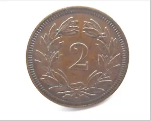 SVIZZERA 2 RAPPEN 1904 B T-2 SNIFF,S MONETE ANTICHE - Foto 1 di 3