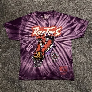Camisa de manga corta Toronto Raptors Tie Dye para hombre mediana Mitchell & Ness - Imagen 1 de 9