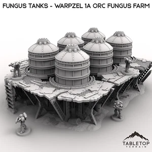 Fungus Tanks - Warpzel 1A Orc Fungus Farm - Wargaming Ork Terrain - Picture 1 of 7