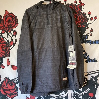 DEADSTOCK 2009 Altamont Mezcla Anorak Chaqueta Impermeable Cortavientos Con Capucha Panadero L Foto 1 de 4