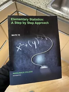 Elementary Statistics: A Step By Step Approach McGraw - Picture 1 of 3