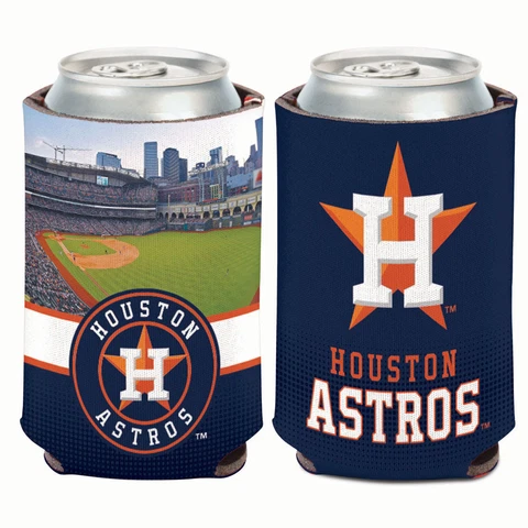 Houston Astros Stadium Can Cooler 12 oz. Koozie Cover