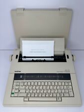 Brother AX-15 Electronic Typewriter with Cover Portable Working