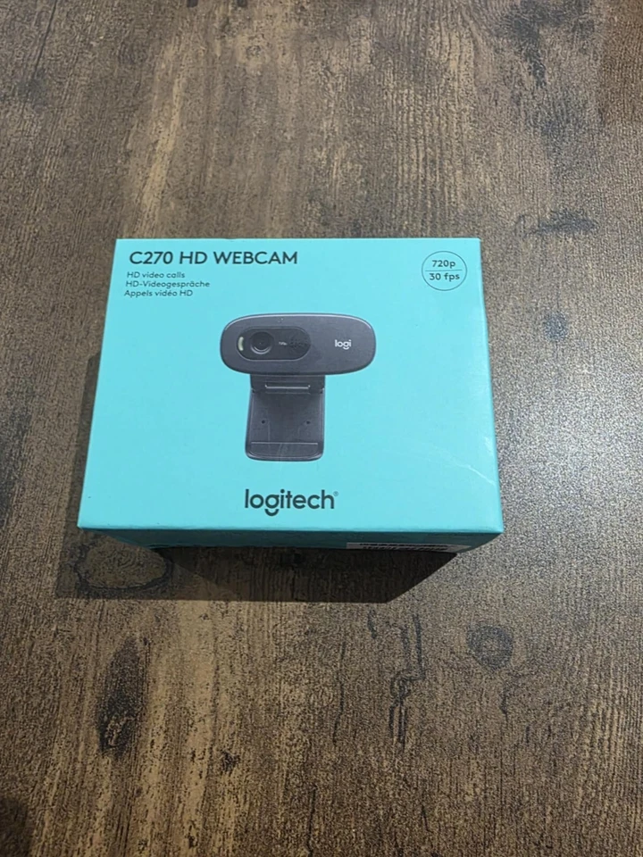 Logitech C270 HD Webcam 720p/30fps Widescreen HD Video Calling - Image 1 of 1