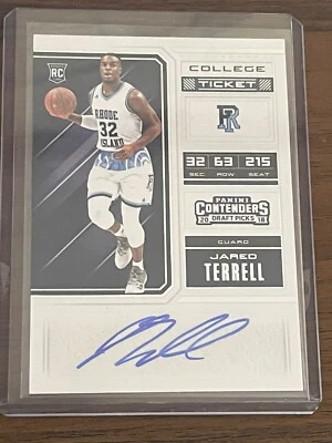 JARED TERRELL 2018 CONTENDERS DRAFT PICKS ROOKIE AUTOGRAPH AUTO AJ1068 - Image 1 of 2