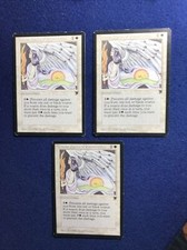 MTG x3 Legends Greater Realm of Preservation LP English Language 1994