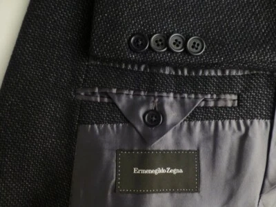 Blazer Zegna 54R/44R Cachemira Seda Excelente Estado Chaqueta Abrigo Deportivo Viaje Foto 1 de 4