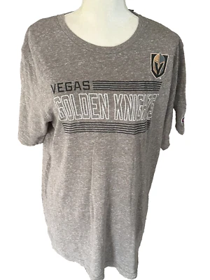 Vegas Golden Knights Feminino Autêntico Pro Preto Manga Curta - Tamanho G - Imagem 1 de 4