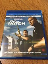End of Watch (Blu-ray/DVD, 2013, 2-Disc Set, UltraViolet)