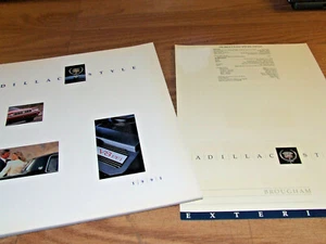 FOLLETO/CATÁLOGO DE 82 PÁGINAS ESTILO CADILLAC DE COLECCIÓN 1991,,,,,,,,,,,,,,, DE LOTE ANTIGUO. - Imagen 1 de 12