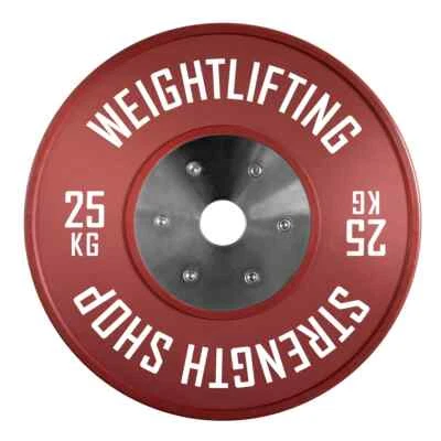 Strength Shop Competition Olympic Bumper Plates (Weightlifting Plates) - Image 1 of 4