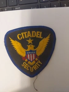 Police Citadel Security Patch 4 X 3 1/4 Inch - Picture 1 of 3
