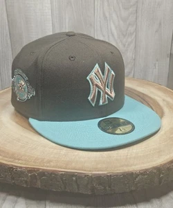 New York Yankees New Era 59Fifty Fitted Hat Cap Size 7 1/2 MLB Alternate Colors - Picture 1 of 15