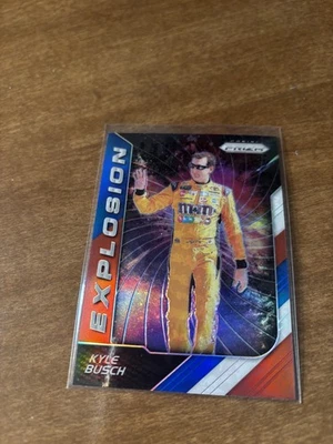 2018 Panini Prizm - Explosion Kyle Busch #87 - Image 1 of 2