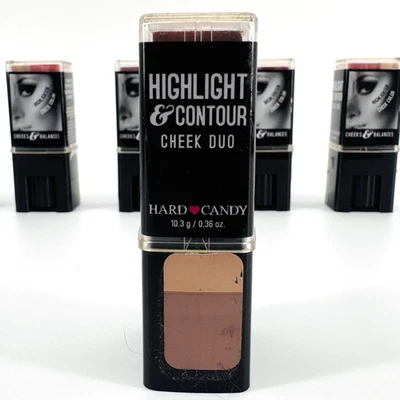 NUEVO CARAMELO DURO Mejillas y Equilibrios Resaltar/Contorno Mejillas Dúo Sunkissed #768 1 pieza  Foto 1 de 4