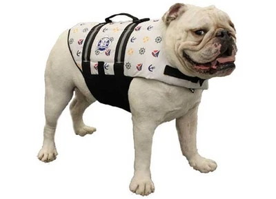 Paws Aboard N1400 (M Medium) - Nautical Nylon Dog Life Jacket - Image 1 of 4