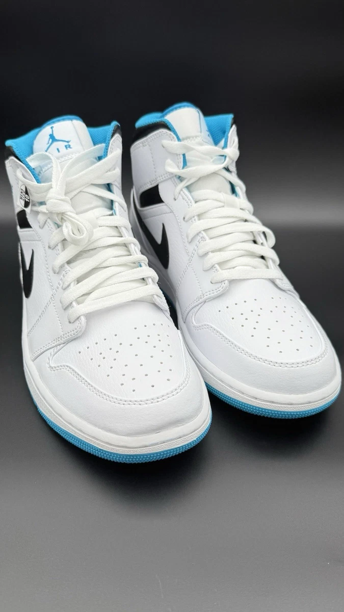 Jordan 1 Mid Laser Blue for Sale | Authenticity Guaranteed | eBay