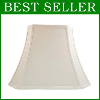 Rectangle Cut Corner Lamp Shade - Linen White, 6.5 x 12 x 10 - Image 1 of 4