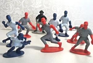 Kaskey Kids Baseball Figures 9 Players 2005 Plastic 3" Toys Replacement Parts - Picture 1 of 9