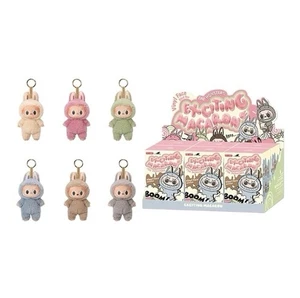 AUTHENTISCHE Pop Mart LABUBU Monster aufregende Macarons verifizierte Plüschhülle mit 6 - Bild 1 von 14
