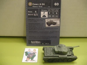 =Miniaturas Eje y Aliados CIELOS DISPUTADOS Cometa A-34 con tarjeta 15/45 = - Imagen 1 de 1