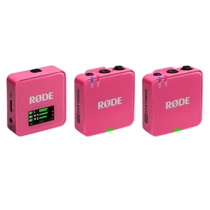 Rode Wireless GO Gen 3 Drahtloses 2-Kanal Mikrofon-Funksystem Pink - Picture 1 of 9