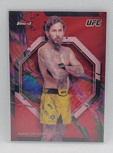 2024 Topps Finest UFC Marlon Vera Red Shimmer #80 - Picture 1 of 2