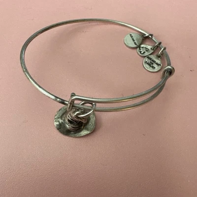 Brazalete Brazalete Alex & Ani Tono Plata Sombrero Clasificador Harry Potter Bruja Dije Foto 1 de 3