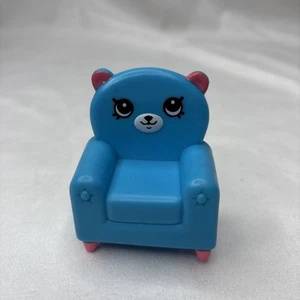 Shopkins Happy Places LIL SHOPPIES 2017 McDonald's Blue Bear Chair - Picture 1 of 6