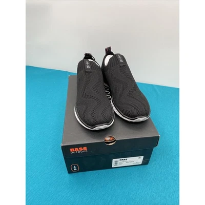 Zapato de senderismo BASS OUTDOOR para mujer tejido hexagonal negro talla 6 Foto 1 de 4