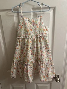 Oshkosh B’gosh Girls Floral Sleeveless Sundress Size 5T Summer - Picture 1 of 3