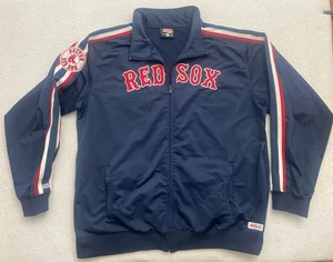 Vintage Boston Red Sox Stitches Track Jacket Mens 2XL - Picture 1 of 11