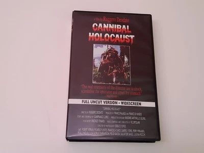 Cannibal Holocaust 1980 Uncut VHS Ireland PAL Video Big Box Ruggero Deodato - Bild 1 von 4