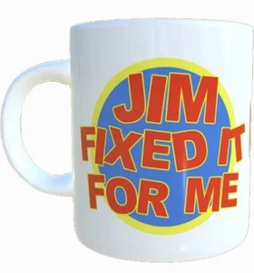 Jim Classic 80s TV Fix It Tasse Abzeichen Logo - Bild 1 von 1