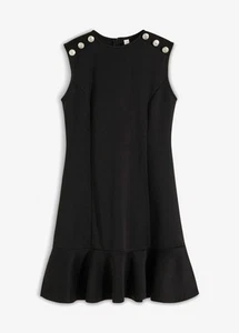 Kleid Gr. 40/42 Schwarz Sommerkleid Mini Freizeitkleid Neu - Bild 1 von 1