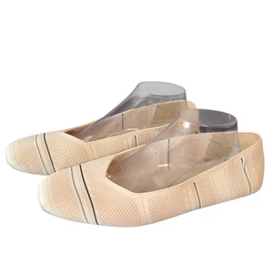 Vivaia Schuhe Flats Ballerinas gewebt Italy 41 minimalistisch Business altes Geld - Bild 1 von 6
