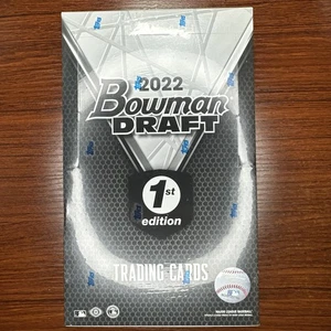 2022 BOWMAN DRAFT BASEBALL 1st EDITION Sealed HOBBY Box ELLY WOOD JACKSON JACOB - Picture 1 of 6