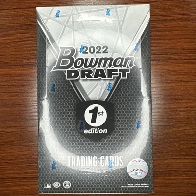 2022 BOWMAN DRAFT BASEBALL 1st EDITION Sealed HOBBY Box ELLY WOOD JACKSON JACOB - Image 1 of 4
