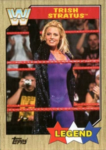 Tarjeta de lucha libre 2017 Topps WWE Heritage #98 Trish Stratus LGD - Imagen 1 de 2