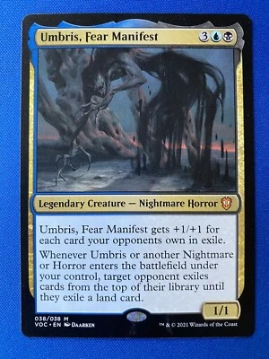 Umbris, Fear Manifest - Commander: Innistrad: Crimson Vow - Mythic - MTG - Image 1 of 2