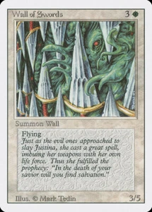4x Wall of Swords - LP - Revised Edition - SPARROW MAGIC mtg - Picture 1 of 1