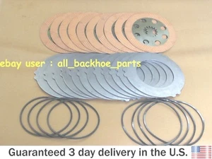 JCB BACKHOE - BRAKE FRICTION COUNTER PLATES & SEALS (PART # 458/20285 458/20353) - Picture 1 of 11
