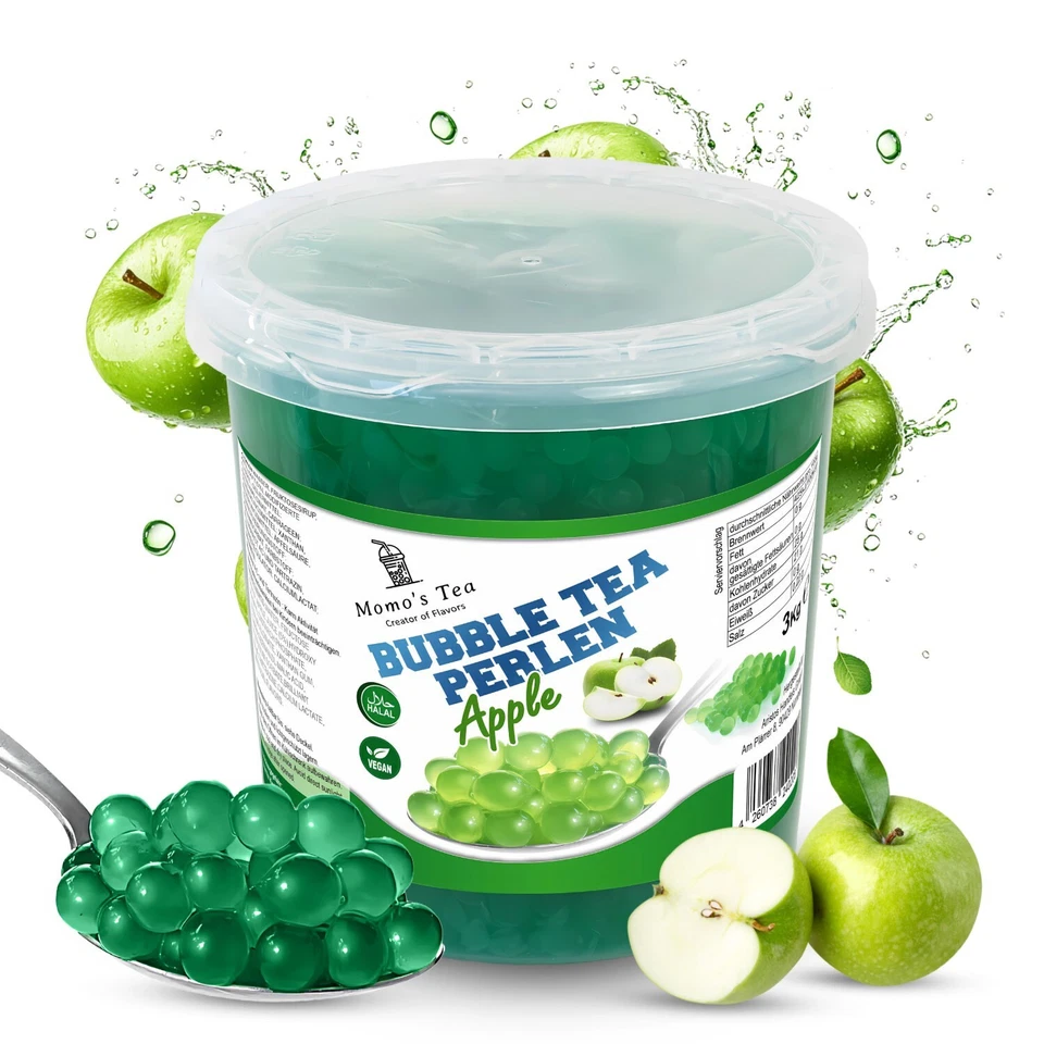 XXL Bubble Tea  3kg Popping Boba verschiedene Sorten  vegan /Helal  46 Portionen - Bild 1 von 4