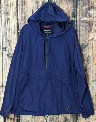 Chaqueta cortavientos William Rast L Travis empacable nueva con etiquetas Justin Timberlake Trace Foto 1 de 4